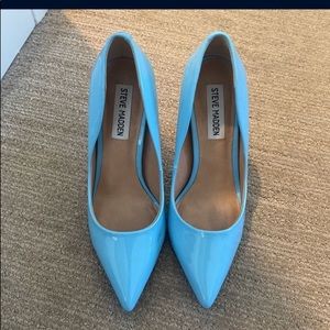 Blue Steve Madden heels